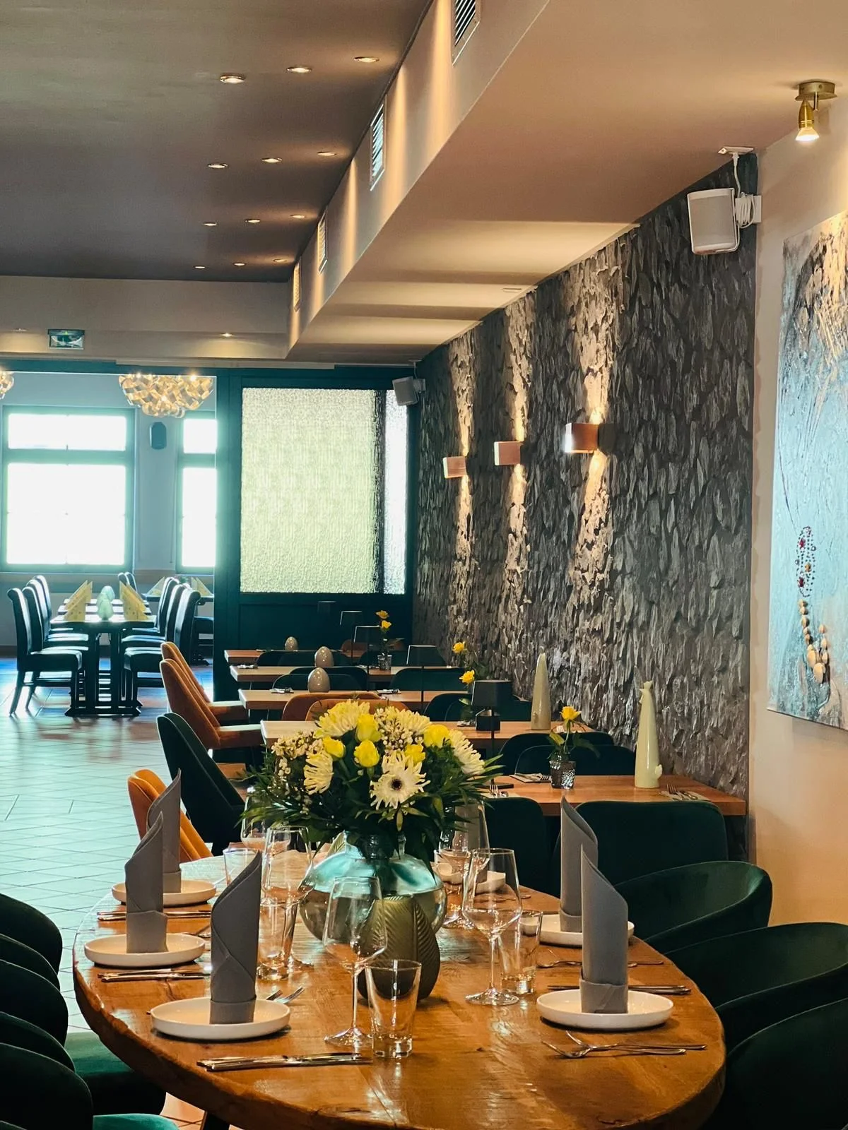 Restaurant, Tischweingläser von Brühler Hof Wine & Dine