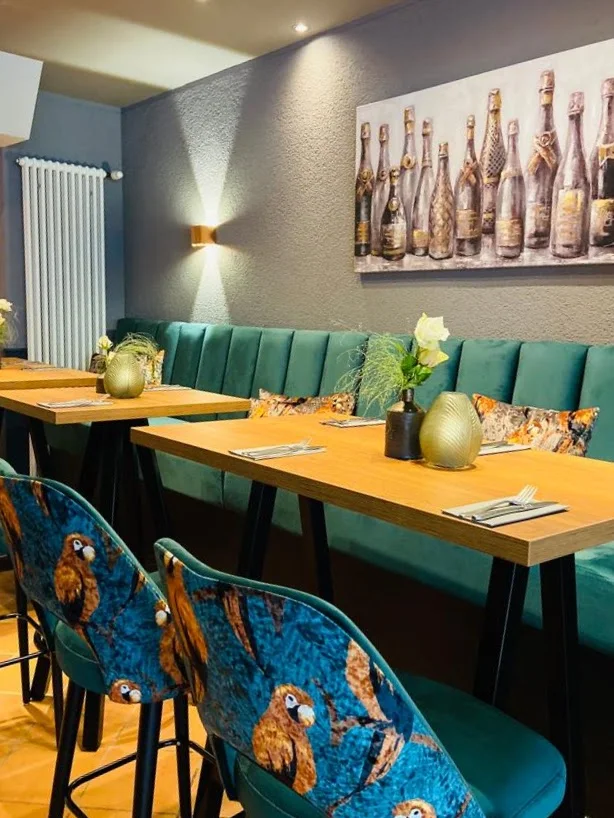 Restaurant, Tischweingläser von Brühler Hof Wine & Dine