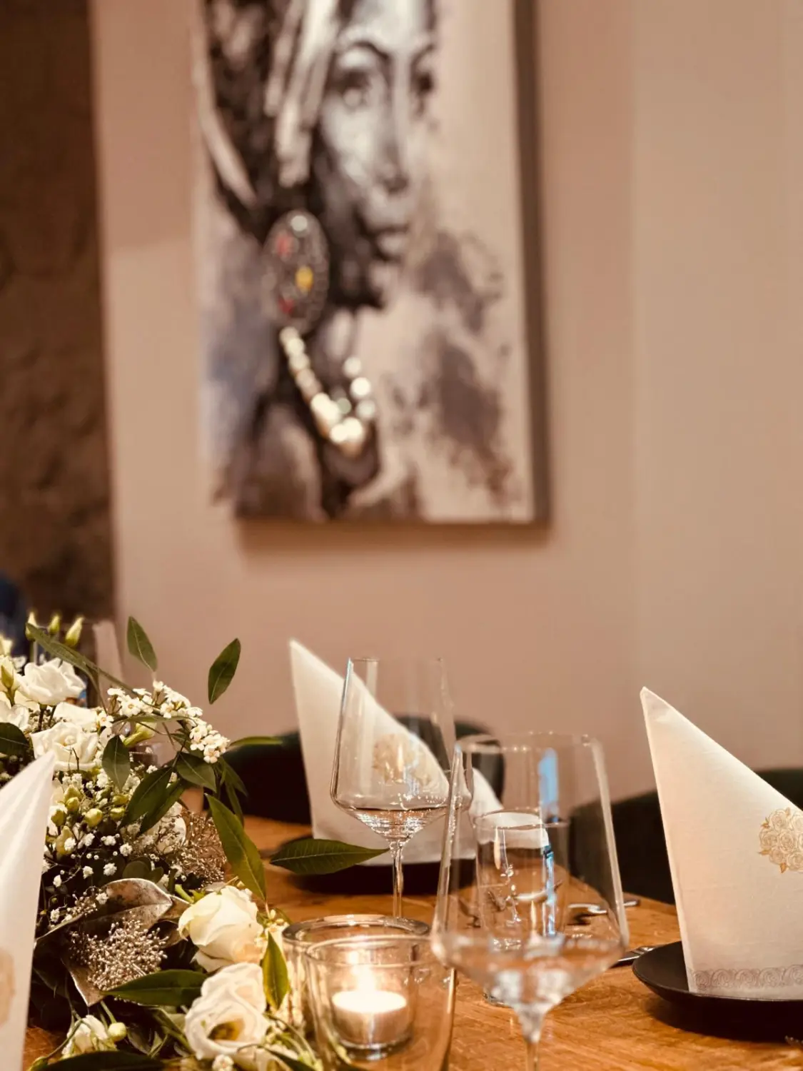 Restaurant, Tischweingläser von Brühler Hof Wine & Dine